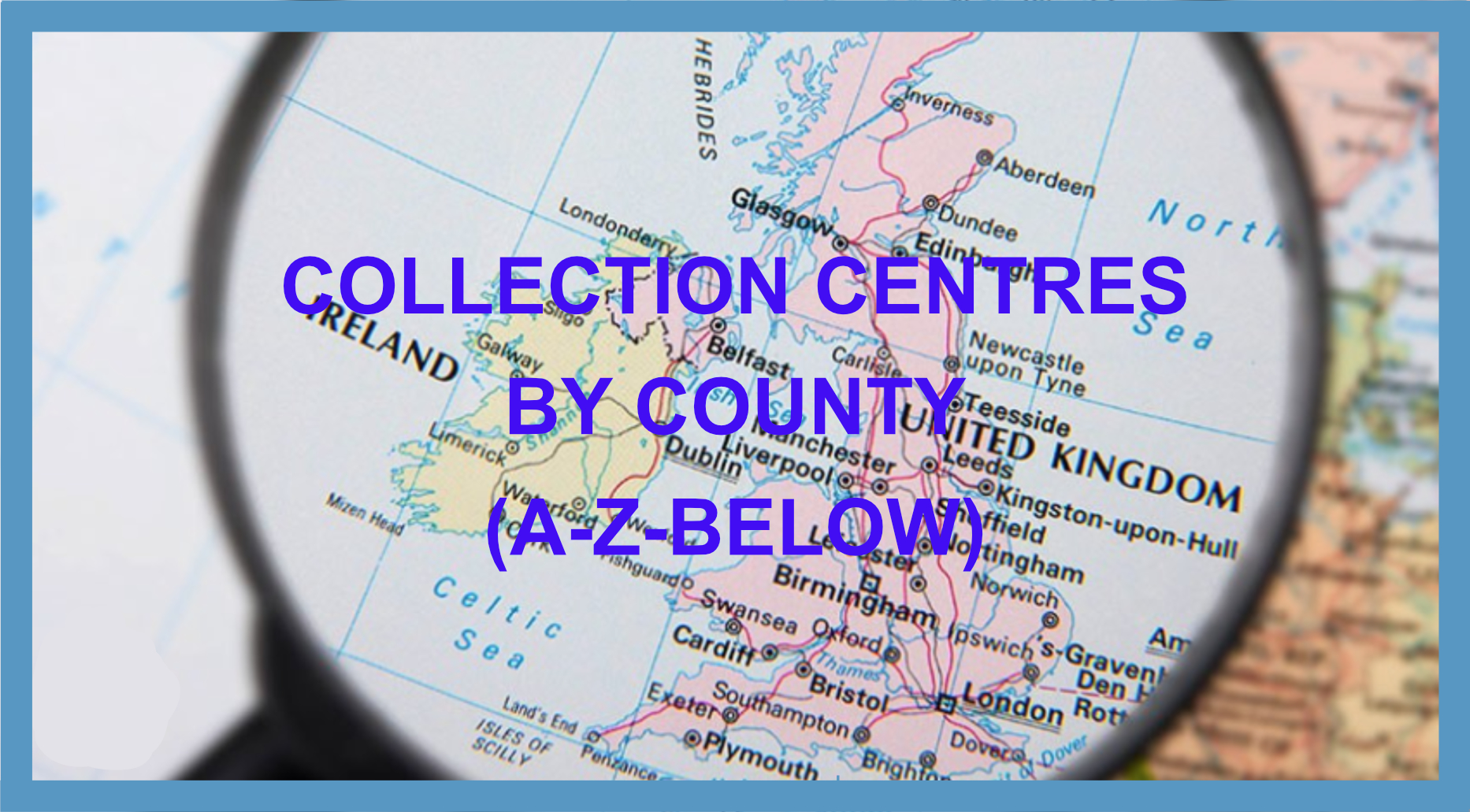 Hearing aid recycling collection centres AZ County List