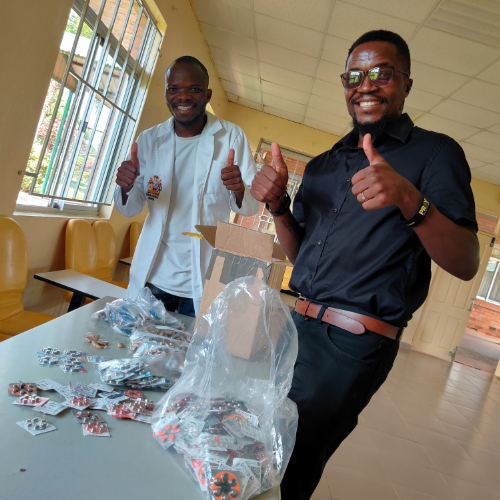 Smiling faces saying it all!! Donated hearing aids recycled with Hearing Aid Recycling arriving in Malawi to Help Other Hear!