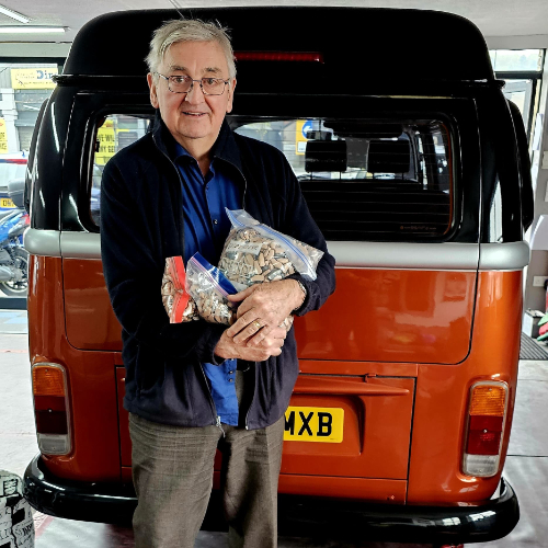 Chris Raine - ENT surgeon collecting donated hearing aids for Malawi