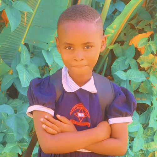 Off to school for Shakira in Uganda