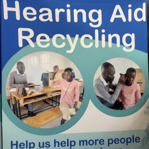 Brilliat Fletcher - Malawian audiologist featured at DeafExpo